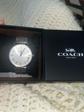 NWT Coach Perry Mesh Band Watch